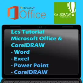 Les tutorial Microsoft Office dan CorelDraw
