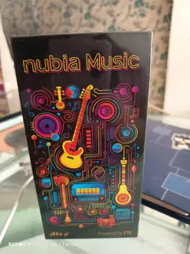 Nubia music 4+4/128gb baru garansi resmi bisa TT kredit