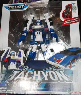 New Mainan TOBOT Tachyon Biru