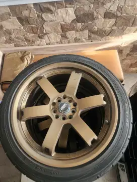 Velg HSR + Ban Dunlop