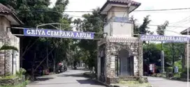 Tanah SHM Griya Cempaka Arum blok AA (depan)