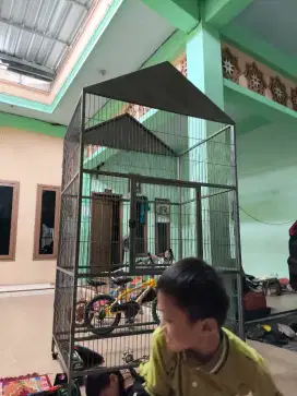 Sangkar Kandang Macaw Kakak Tua Beo Koloni dll Bahan Tebal