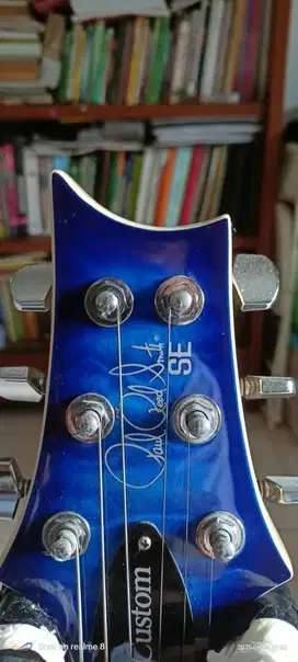 PRS SE Custom Quilt  24-08 Fadded Blue