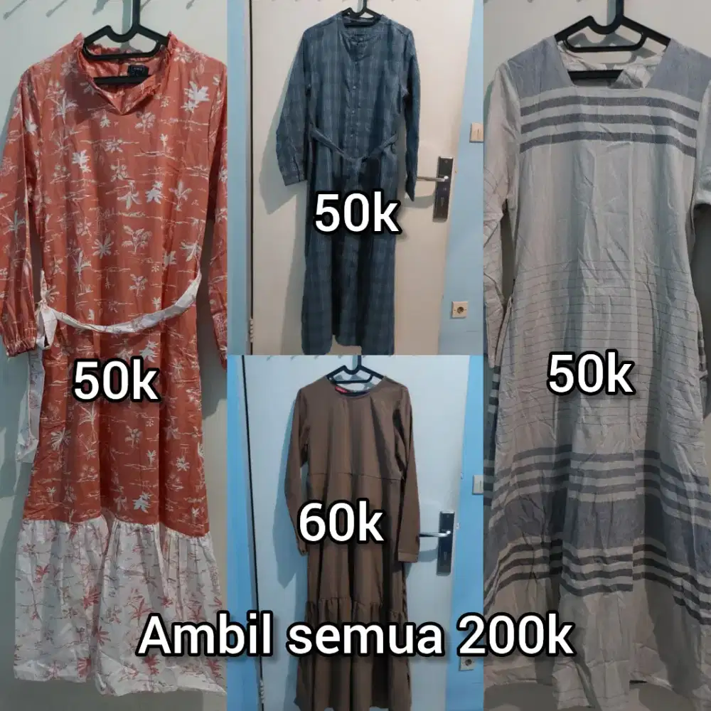 Gamis Wanita Bekas Murah No Minus