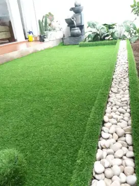 Rumput sintetis untuk area indoor outdoor