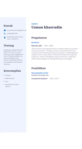 Mencari pekerjaan