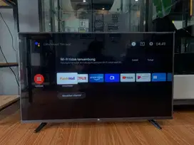 Ready Stock LED Xiaomi Mi TV Layar Bening FrameLess Digital, Smart TV