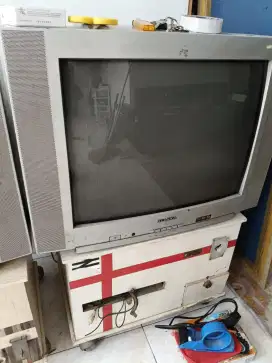 Jual 4 buah tv tabung 21 inc ( second)
