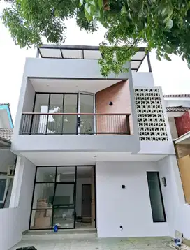 Rumah Graha Raya Bintaro Brandnew 3 Lantai Lokasi Strategis Dekat Tol