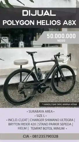 HELIOS A8X SIZE L (50 JUTA NEGO)