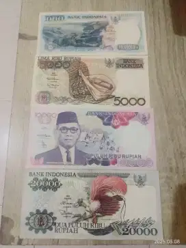 Uang kertas kuno antik