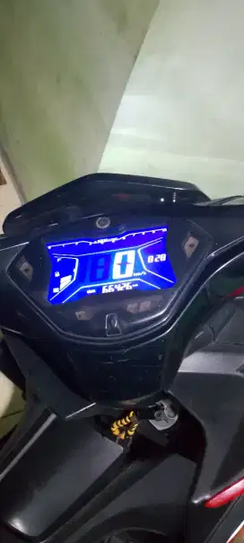 Aerox 155 merah hitam