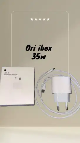 Charger ori ibox 35w