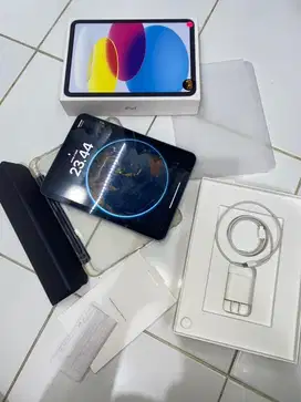 Ipad gen 10th+apple pancil usb-c(nego tipis)