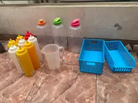 Botol rainbow cooler botol saos