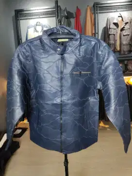 JAKET KULIT ASLI GARUT MODEL SAMBUNGAN BAHAN KULIT ASLI SUPER