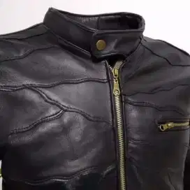 JAKET KULIT ASLI GARUT MODEL SAMBUNGAN BAHAN KULIT ASLI SUPER