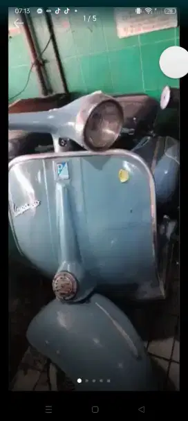 Vespa VBB th 1961 mesin ok TT tunai