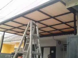 009 kanopi atap upvc alderon singgle layer RS