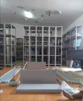 Rak siku besi 5 susun serbaguna