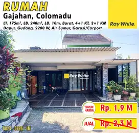 rumah Gajahan colomadu dekat pintu tol