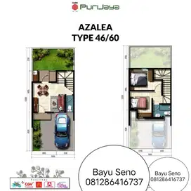 Cluster type 46/60 minimalis grand Batavia Tangerang