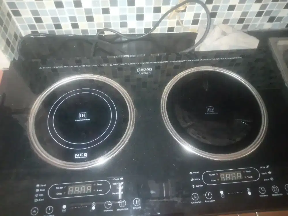 Kompor listrik aowa aw55s.e mulus normal