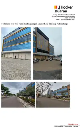 Di Jual Ruko 4 Lantai di Grand Kota Bintang E10