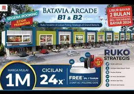 ruko dijual baru grand Batavia investasi promo akhir tahun