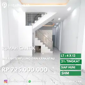 townhouse cantik daerah tempuling pancing dan krakatau