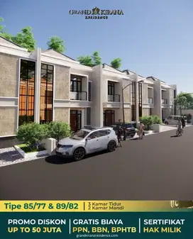 Rumah solo baru cluster SHM ready grand kirana residence
