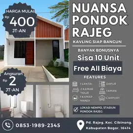 Rumah Dijual Murah cuma 400jtaan