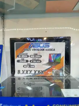 KREDIT LAPTOP ASUS SYARAT CUKUP KTP SAJA!! Bunga cicilan mulai 0%