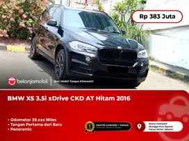 [ PANORAMIC ] BMW X5 X 5 3.5i xDrive Panoramic CKD AT Hitam 2016/2017