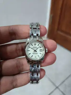 Jam tangan Automatic R0l3x Oyster Perpetual Datejust Silver