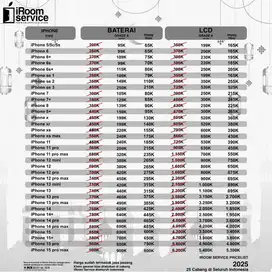 Baterai lcd iphone promo tersedia di iroom service banjarmasin