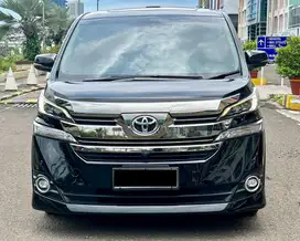 Toyota Vellfire G 2017 Antik Low Km Murah Bekas Ganjil Hitam Irit