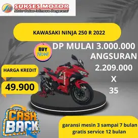 NINJA 250 NON ABS TAHUN 2022 CASH DAN KREDIT
