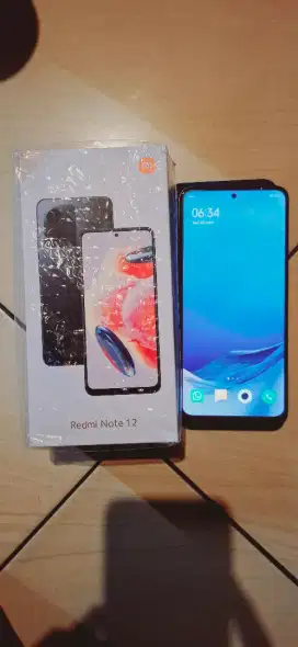Redmi Note 12 4G 6/128GB Full sett Mulus no minus