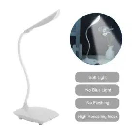 Lampu Meja Belajar LED LOI Huawei Rechargeable