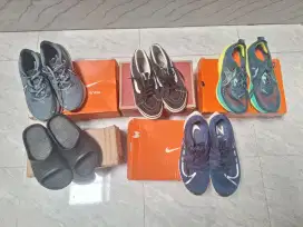 Sepatu Nike, ortus dan vans