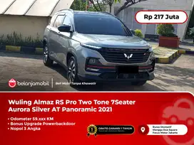 [UPGRADE POWERBACKDOOR] Wuling Almaz RS Pro Two Tone 7Seater AT  2021