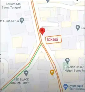 Dikontrakan Ruko Jl. Serua Raya (Depan Kantor Lurah Serua)