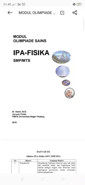 Jasa guru privat matematika dan fisika SMP