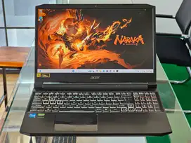 ACER NITRO AN515 57 intel Core i5 Gen 11 Ram 16 GB Nvidia RTX 3050 144