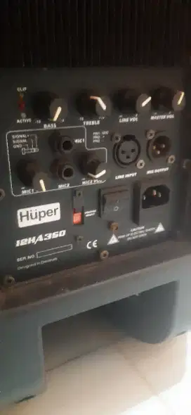 Huper 12HA350 kondisi berfungsi semua
