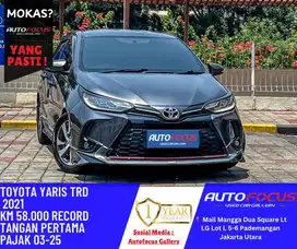 Tdp15JT Toyota Yaris S TRD Sportivo AT Abu Grey Metalik NIK 2021