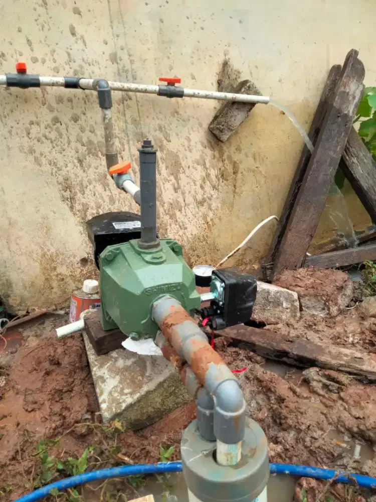 Tukang bor sumur dan service pompa