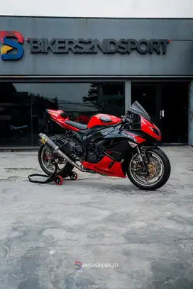 KAWASAKI ZX6R 2012 RED MODIF