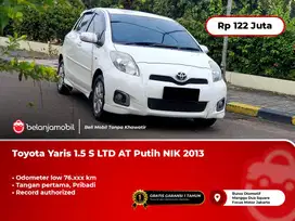 [ WARRANTY ] Toyota Yaris 1.5 S LTD AT Putih NIK 2013/2014